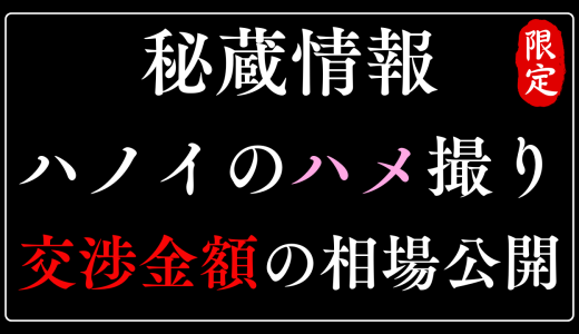 ハノイのハメ撮り相場の真実｜100人以上の調査で分かった値段・OKライン、特徴、全部暴露